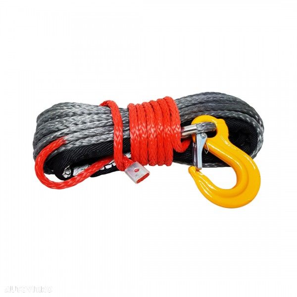plasma ,sufa ,cablu sintetic troliu ATV de 5mm si 6 mm x 15m - 1