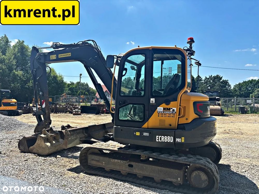 Volvo ECR 88 D KOPARKA GĄSIENICOWA 2020R. | JCB 8080, 8085 ,85 CAT 308 307, KOMATSU PC 88, MECALAC 8 MCR  YANMAR VIO BOBCAT 80 - 21