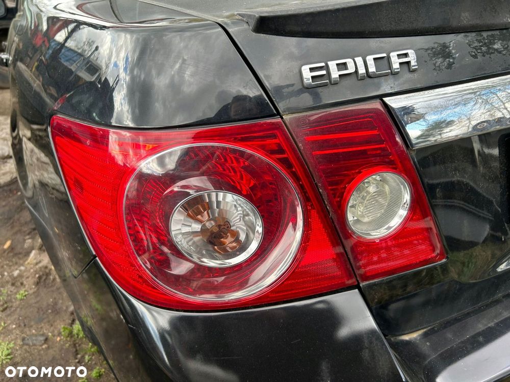 KOMPLETNY TYŁ CHEVROLET EPICA II CZARNY KLAPA ZDERZAK LAMPY - 3