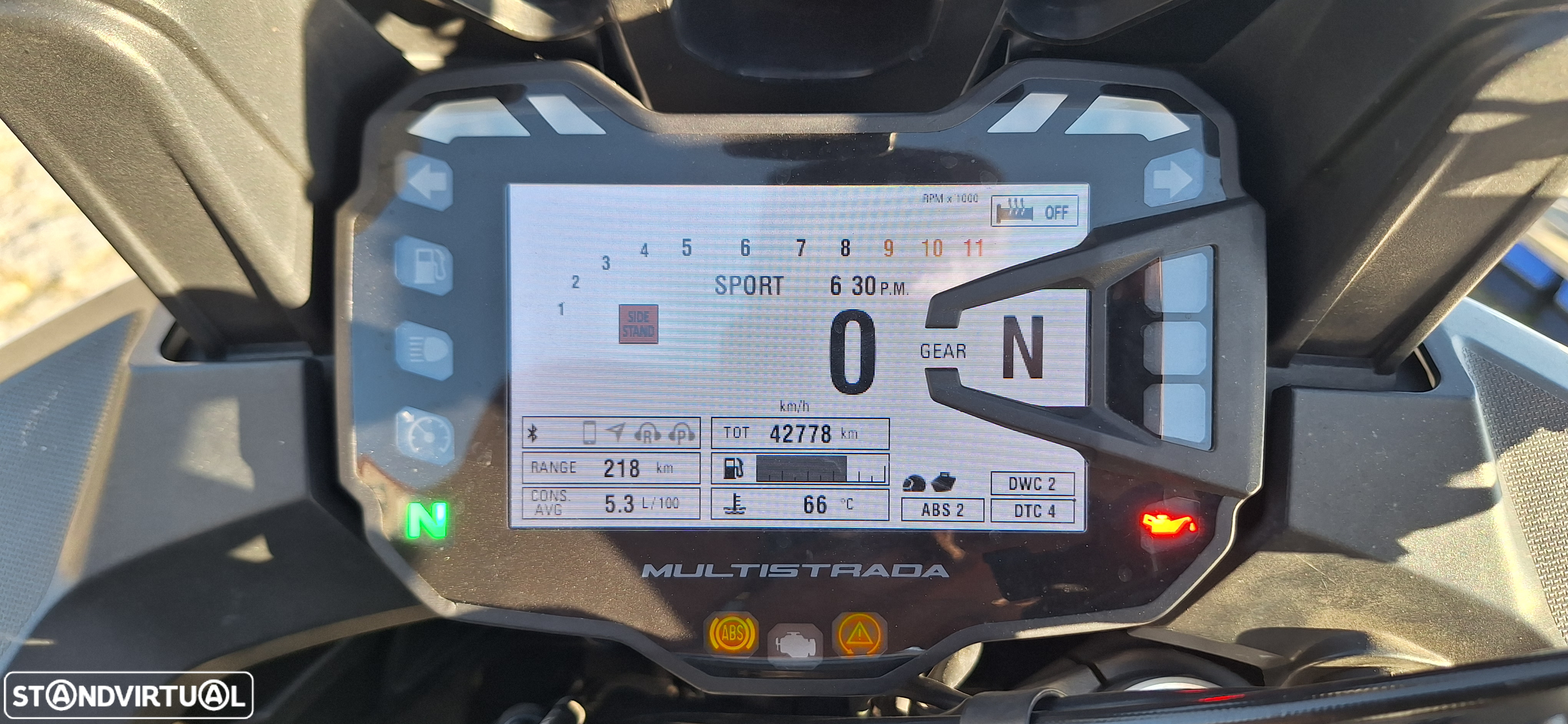 Ducati Multistrada 1200 S - 2015 (ecrã cor) kit touring - 10