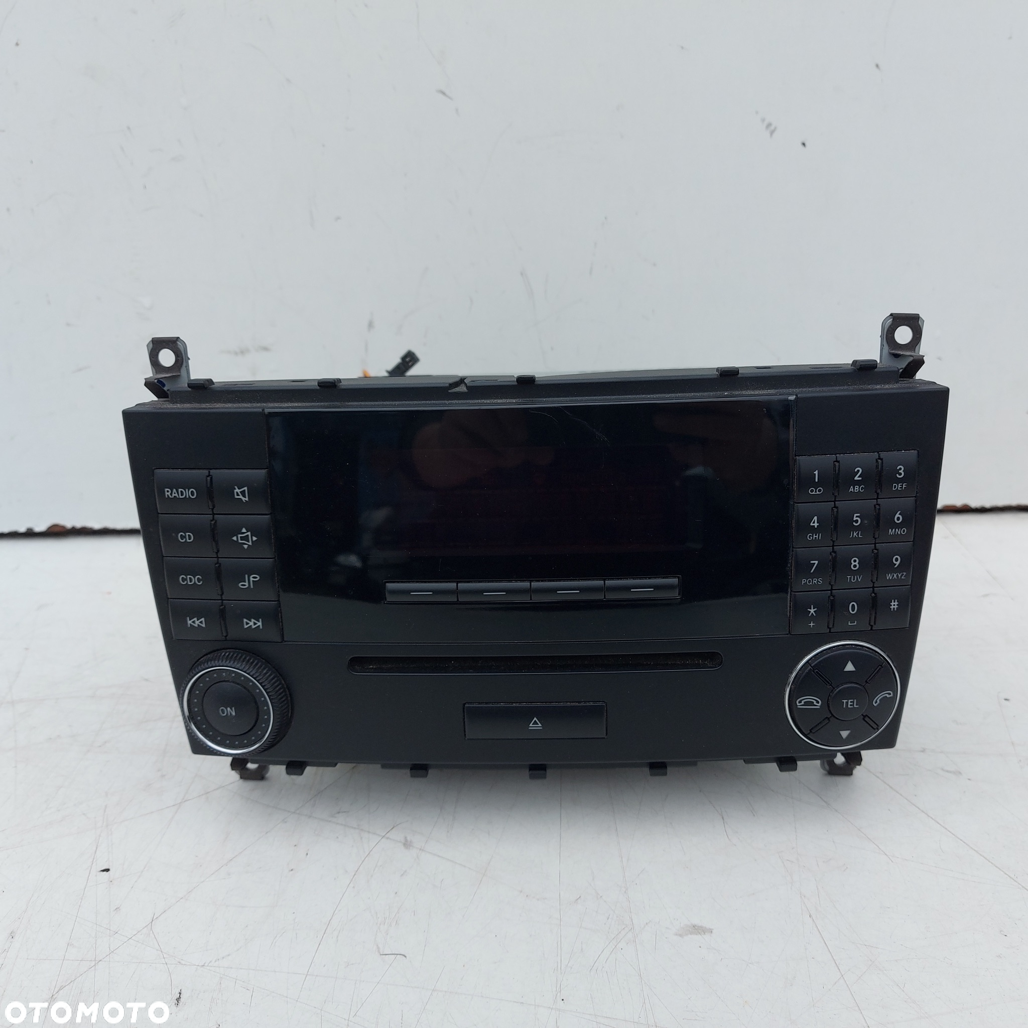 RADIO RADIOODTWARZACZ CD MERCEDES C W203 ORYGINAL DEMONTAZ 2038700589 - 2
