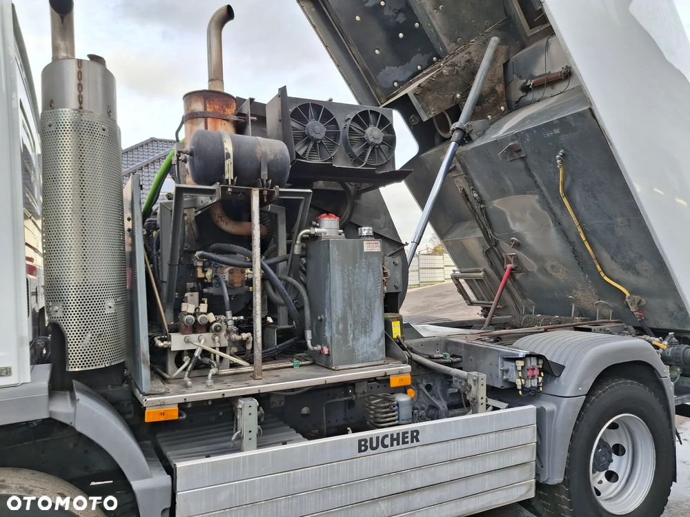 Mercedes-Benz Atego 1524 Zamiatarka BUCHER CityFant 60 2 Silniki Tylna Oś Na Poduszkach Rura Do Liści / Studzienek Zamiatarka Uliczna Sprzątanie Zamiatanie - 21