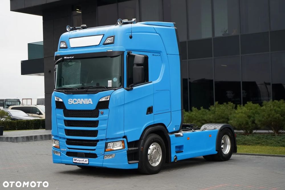 Scania S 450 / RETARDER / KLIMA POSTOJOWA / ALUFELGI / OPONY 100% - 4