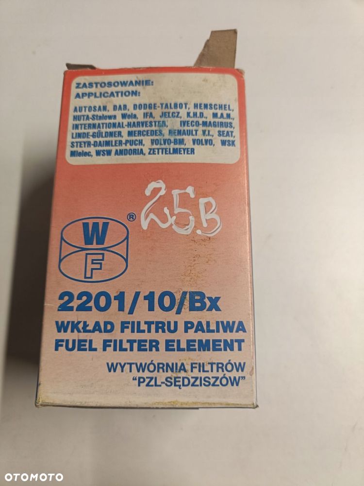 John Deere Deutz Fahr Claas Fendt Forschritt FILTR PALIWA 2201/10/BX - 1