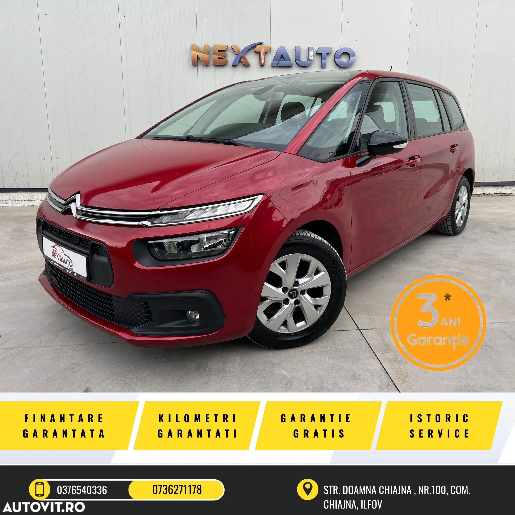 Citroën C4 Grand Space Tourer Spacetourer PureTech 130 Stop&Start EAT8 SELECTION - 1