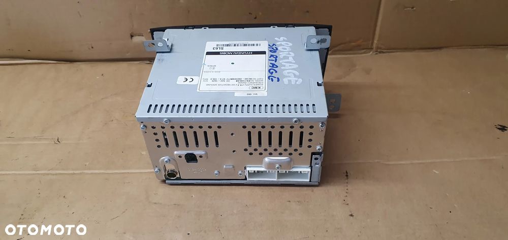 Radio radioodtwarzacz CD fabryczny KOD Kia Sportage III 96160-3U230WK - 5