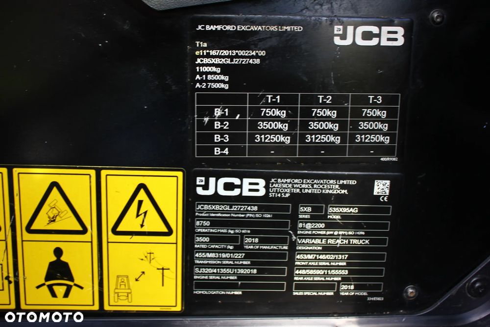 JCB 535-95 AGRI Ładowarka teleskopowa - 13