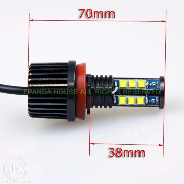 LED MARKER H8 ANGEL EYES BMW E60 E70 E71 E82 E87 E88 E90 E91 E92 F01 - 4