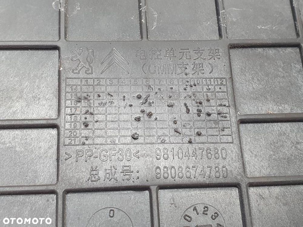 MOCOWANIE PODSTAWA STEROWNIKA KOMPUTERA CITROEN C5 X 9810447680 - 3