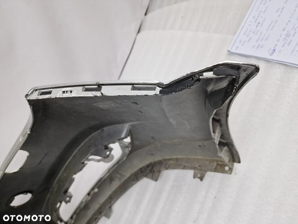 OPEL ASTRA 3 III LIFT 07- ZDERZAK PRZEDNI PRZÓD NA SPRYSKI + KRATKA ŚRODKOWA , KOLOR SREBRNY METALIK , NR 13225746 , NR AUKCJI NZ1230 - 28