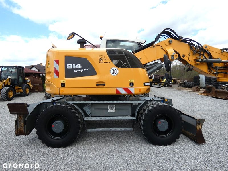 Liebherr A914 Compact / Super Stan / SPEEDER / Łapy + Pług / - 38