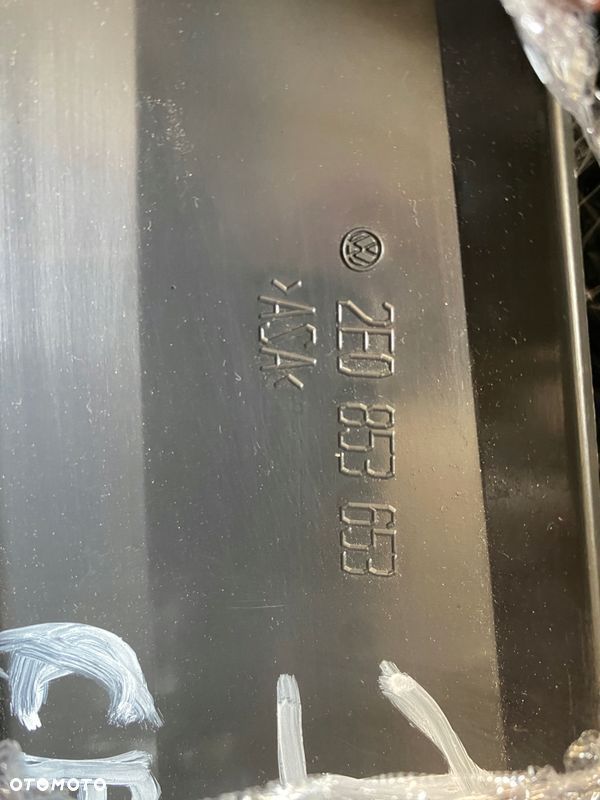 VW CRAFTER 06- ATRAPA GRILL NOWA ORYGINALNA SZARA 2E0853653 - 12