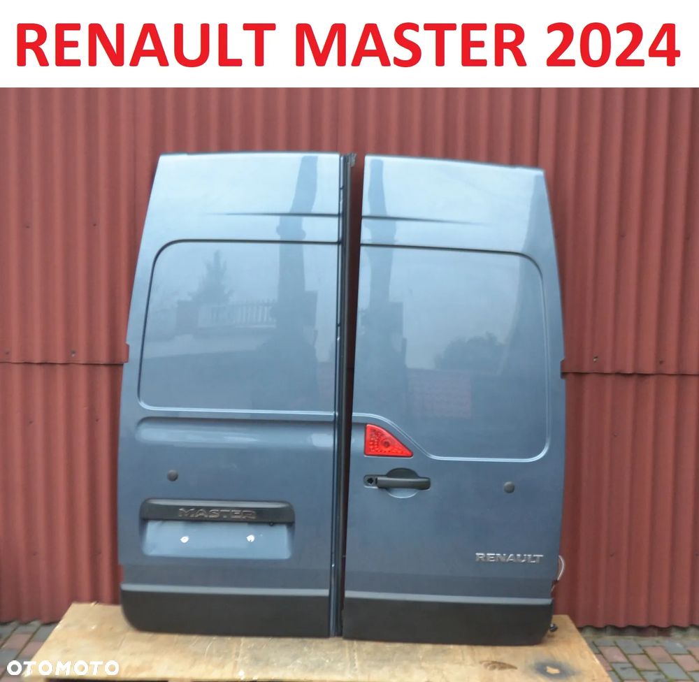 RENAULT MASTER III IV OPEL MOVANO 3 4 Drzwi Tył Tyl Tylne Lewe Prawe Tył Lewy Prawy Skrzydełka - 1