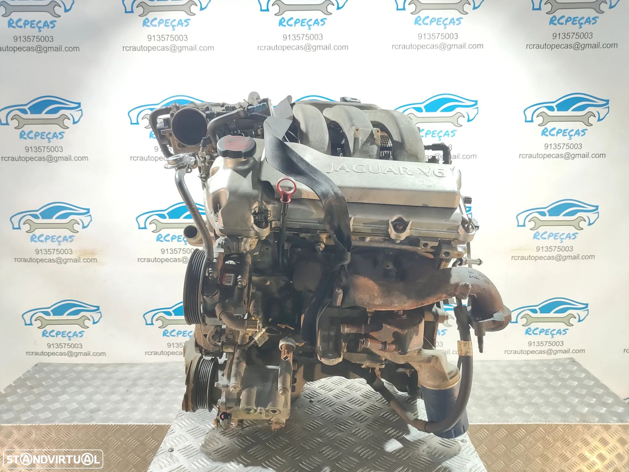MOTOR COMPLETO SWAP 3.0 V6 238CV 9G766AB FC 010833360 JAGUAR S TYPE S-TYPE STYPE V6 3.0 238CV - 1