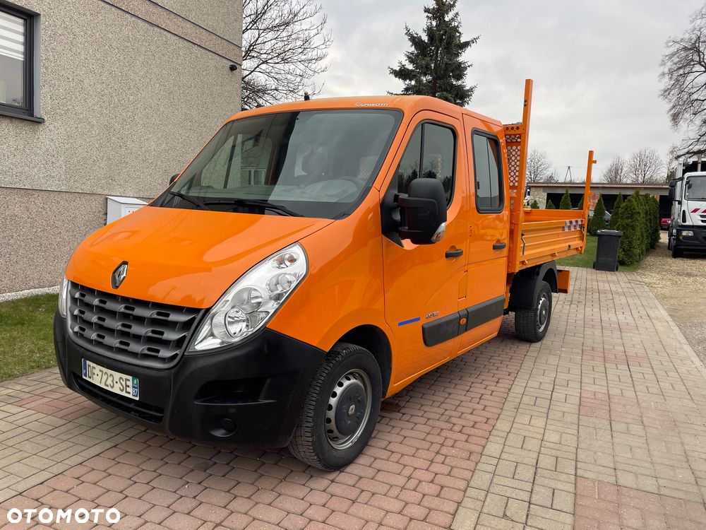 Renault Master Wywrotka Brygadówka  Dubel kabina  7 osób Mega Stan !!! - 3