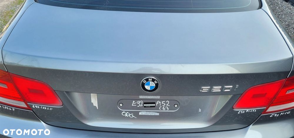 KLAPA BAGAŻNIKA BMW E92 A52 SPACEGRAU ORG LAKIER C63 - 1
