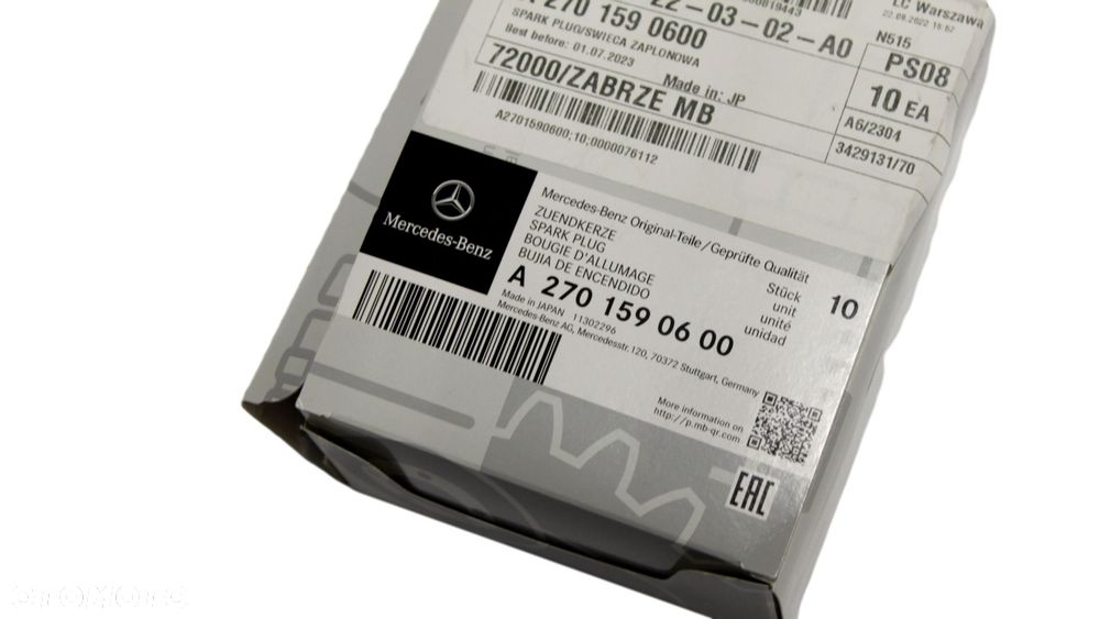 MERCEDES WIELE MODELI Swieca zaplonowa do silnika ORYGINAL - 4