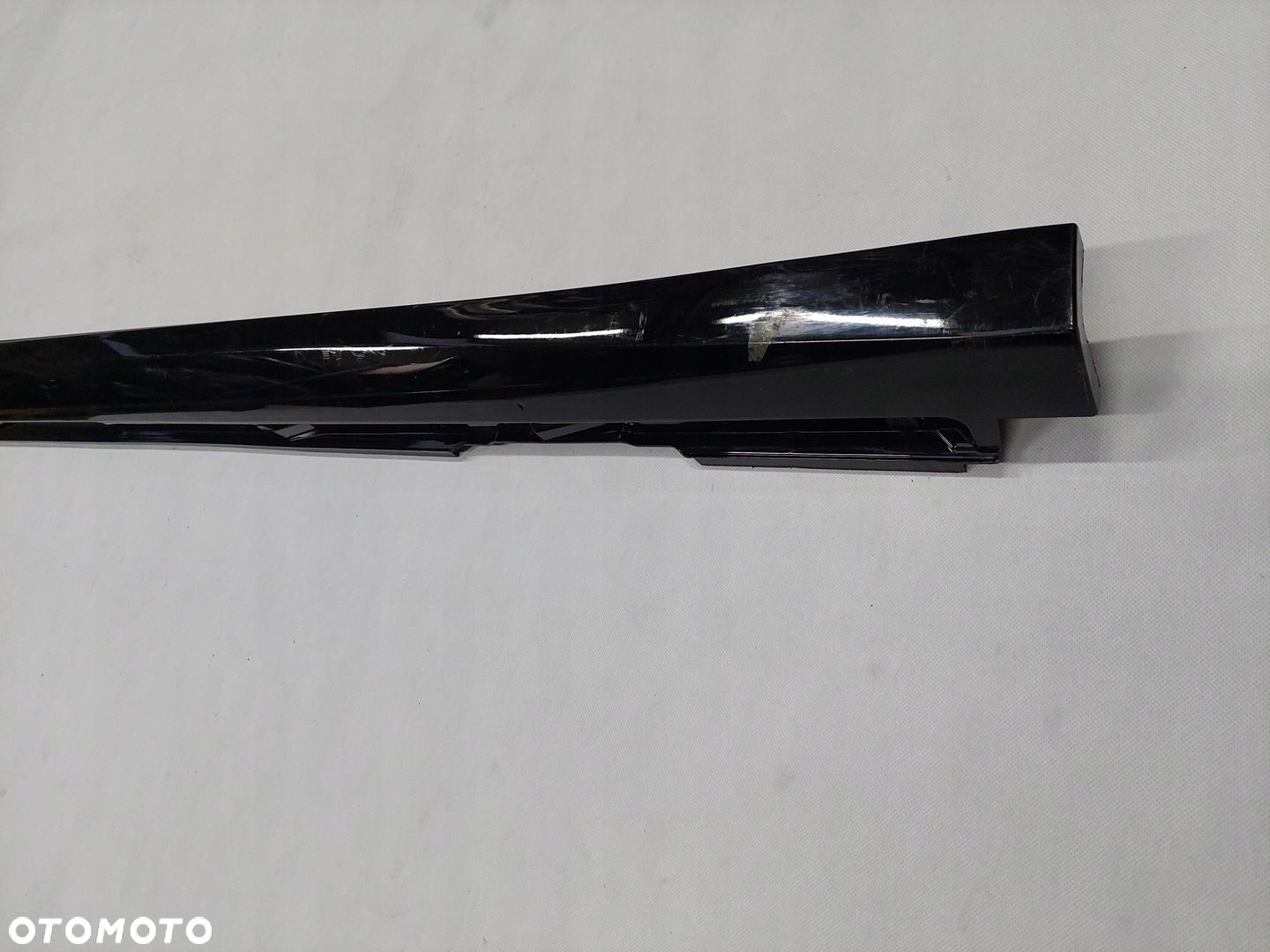 AUDI A6 C8 4K0853856 PRÓG LISTWA PROGOWA PRAWA basic czarny - 2