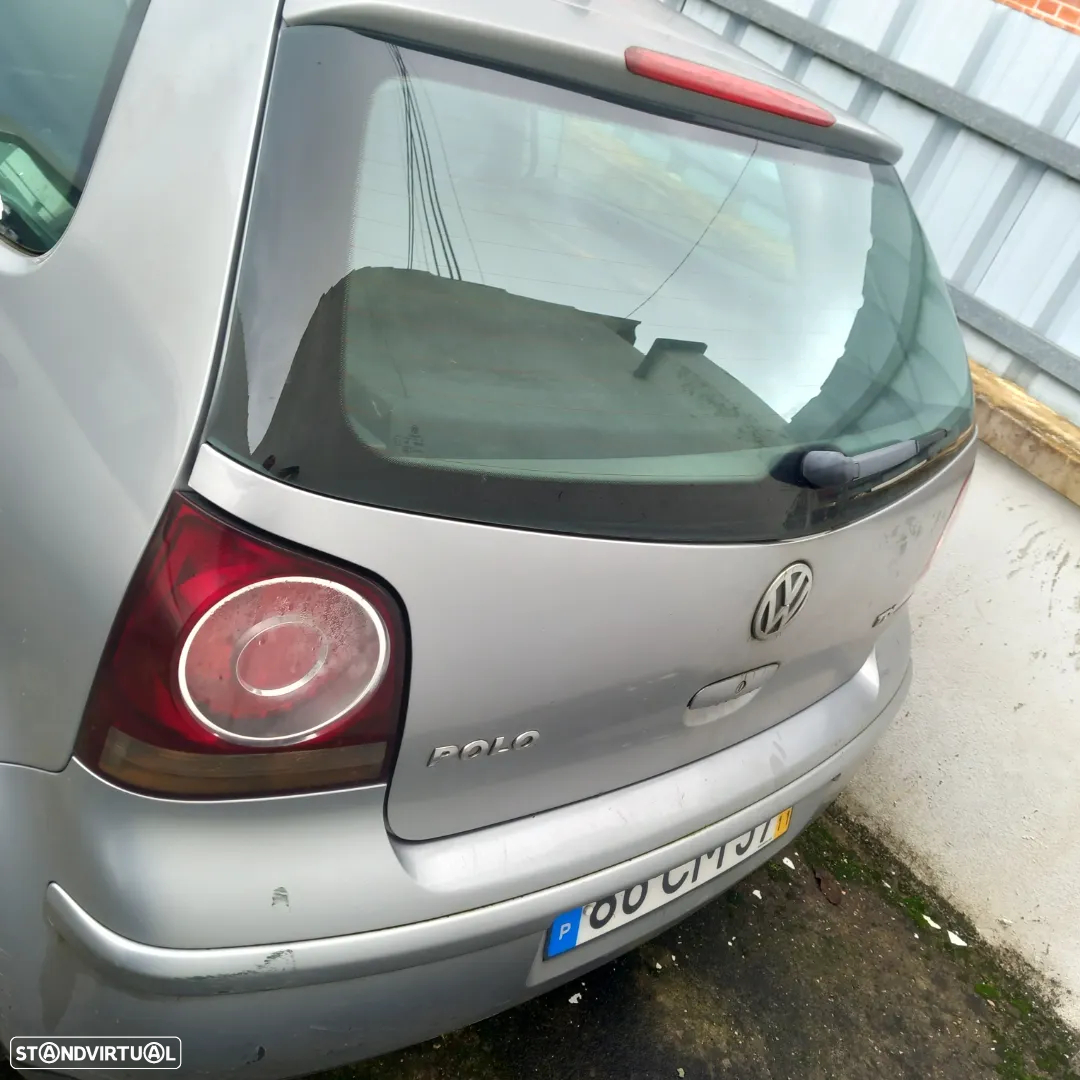 vw polo 9n  9n2 para pecas ( ja nao tenho a frente ) - 9