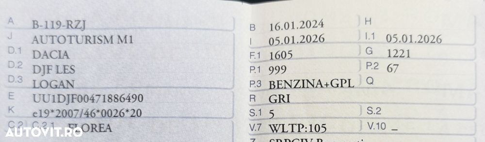 Dacia Logan ECO-G 100 MT6 Prestige - 14