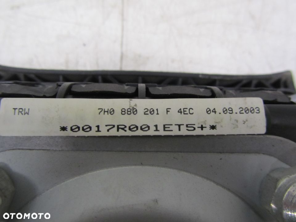 Vw T5 2.5TDI EU poduszka airbag kierowcy 7H0880201F - 4
