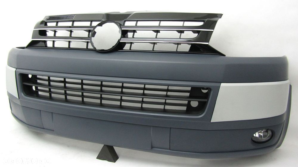 Zderzak przedni VW T5 09 - 15 Multivan Caravelle Bez Pdc - 6