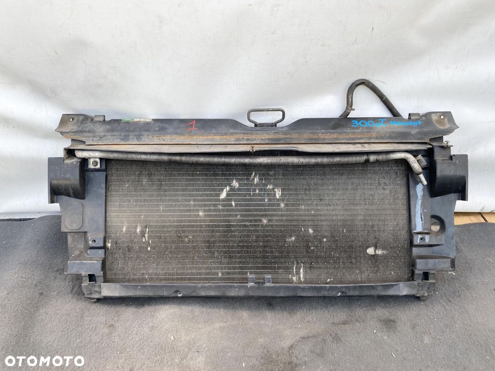 VW TRANSPORTER T4 96- ZESTAW CHŁODNICE WENTYLATORY DEMONTAŻ ORYGINAŁ - 1