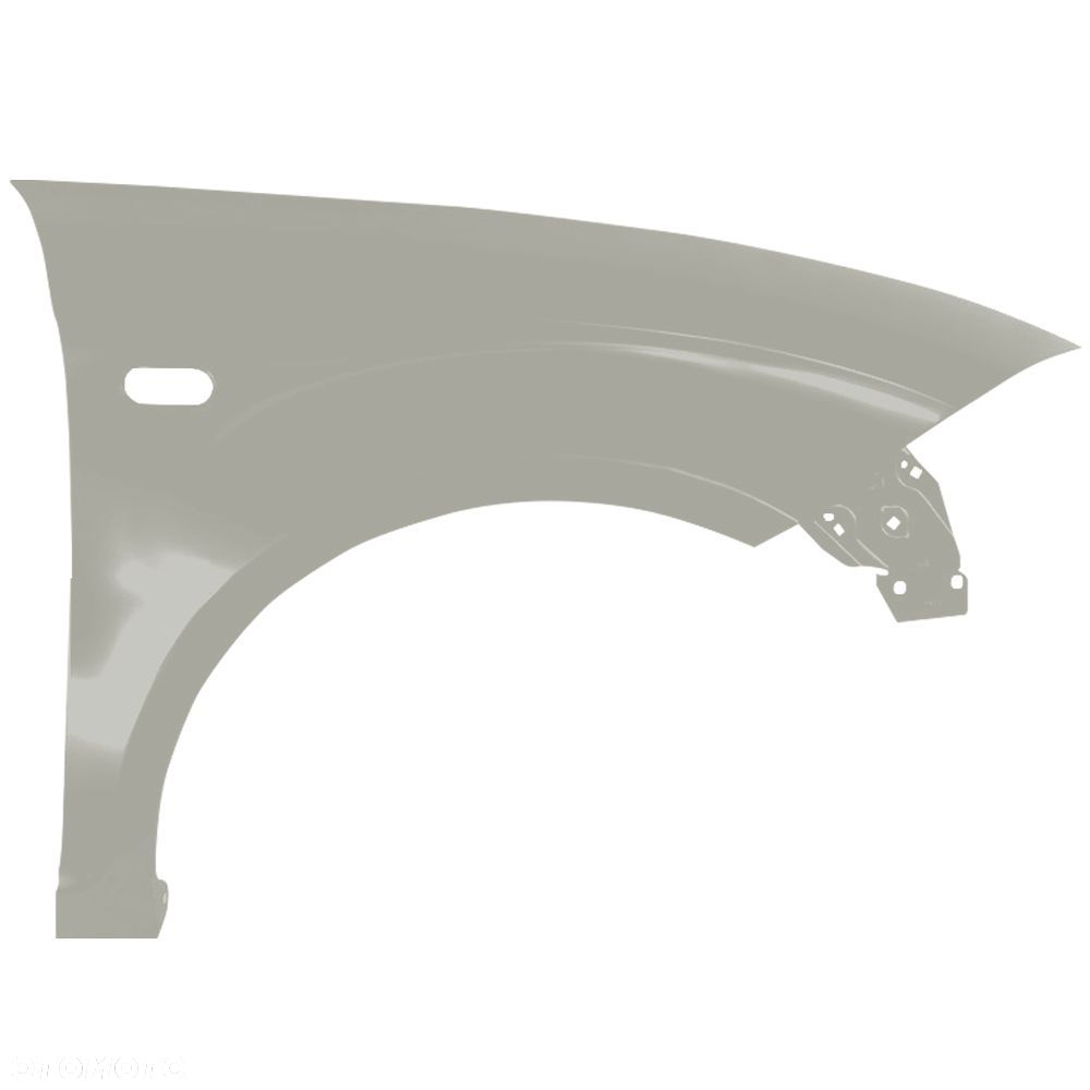 BLU Błotnik SEAT ALTEA XL LS7N Prawy Przód Srebro 2006-2015 ocynk GrauArtico - 2