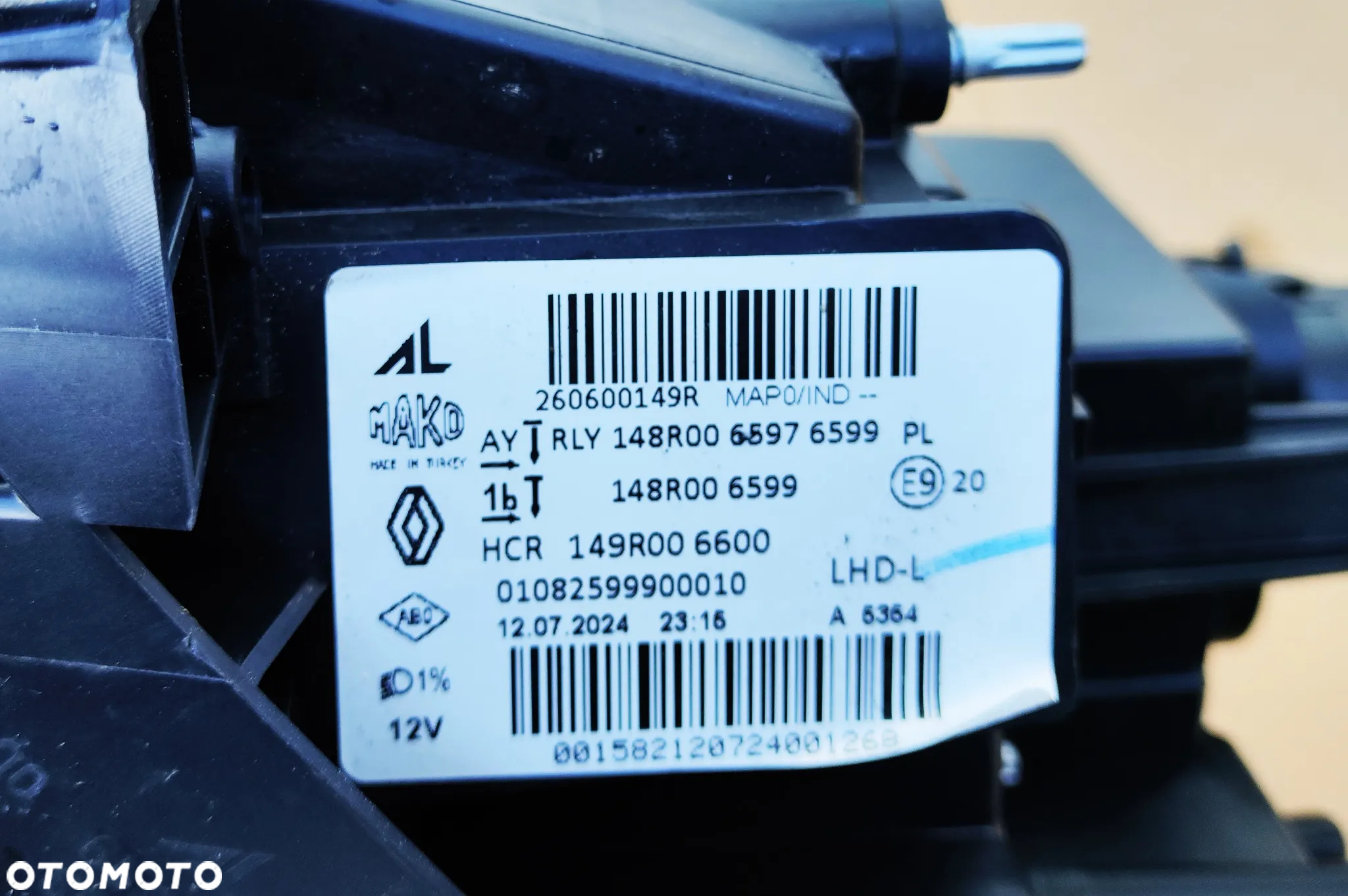 RENAULT CLIO V LIFT FULL LED LAMPA LEWA - 6