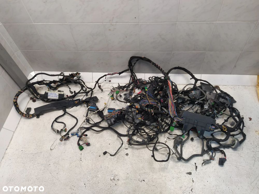 JAGUAR XF X260 2.0 PRZEWODY KABLE INSTALACJA WIĄZKA WNĘTRZA AUTOMAT LAMPY XENON EUROPA ORYGINAŁ - 2