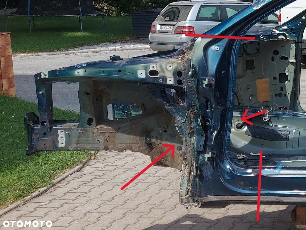 Audi Q8 E-TRON SUV 4KE ćwiartka lewa przód przednia oryg USZKODZONA ! - 1