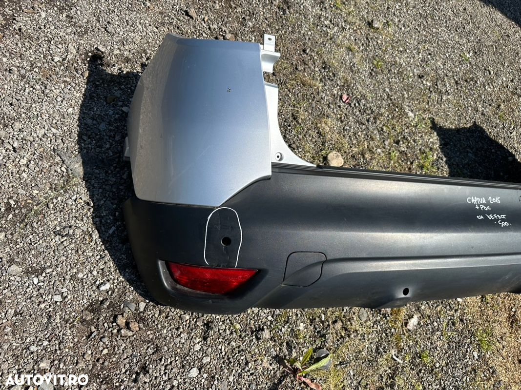 Bara spate RENAULT CAPTUR  an 2015 cu 4 gauri senzori parcare ,are defect - 2