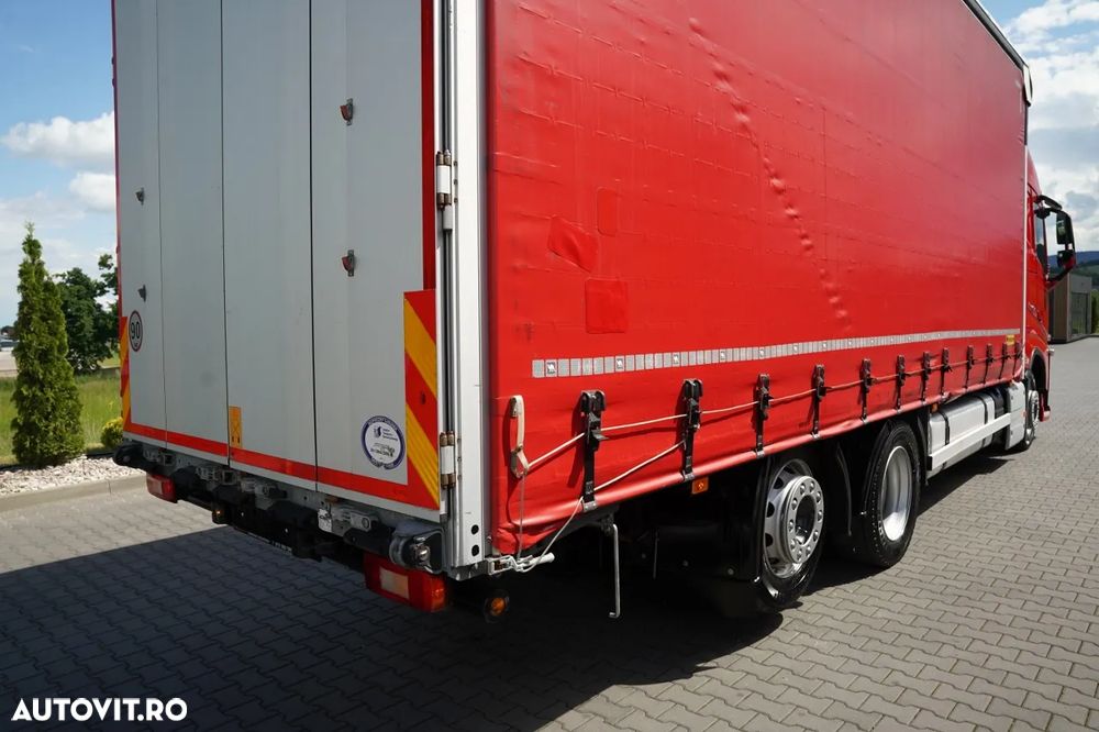 Volvo FH 460 / 7.4 M CORTINĂ / I-SAVE / I-PARK COOL / PUNTE RIDICATĂ / DIRECȚIE / CORTINĂ RANFORSATĂ - 12