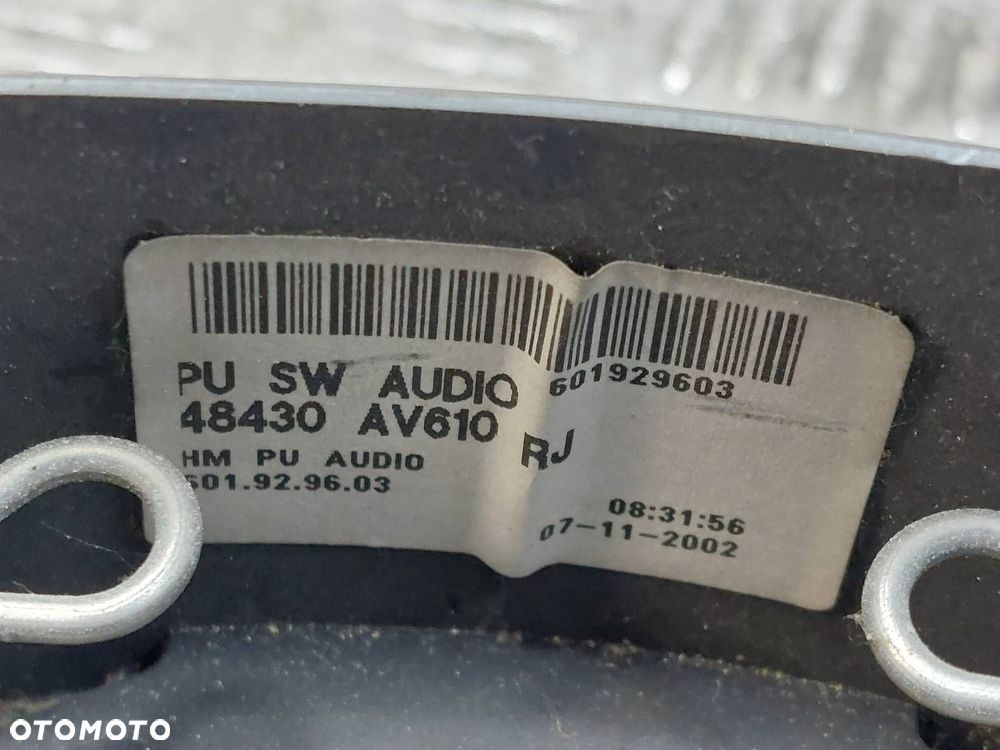 KIEROWNICA + PODUSZKA MULTIFUNKCJA NISSAN ALMERA N16 LIFT 48430-AV610 - 9
