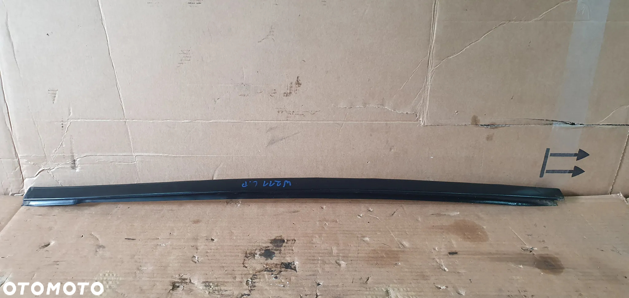 Listwa szyby czołowej lewy przód przednia lewa Mercedes E-Klasa W211 A2116901782 - 4