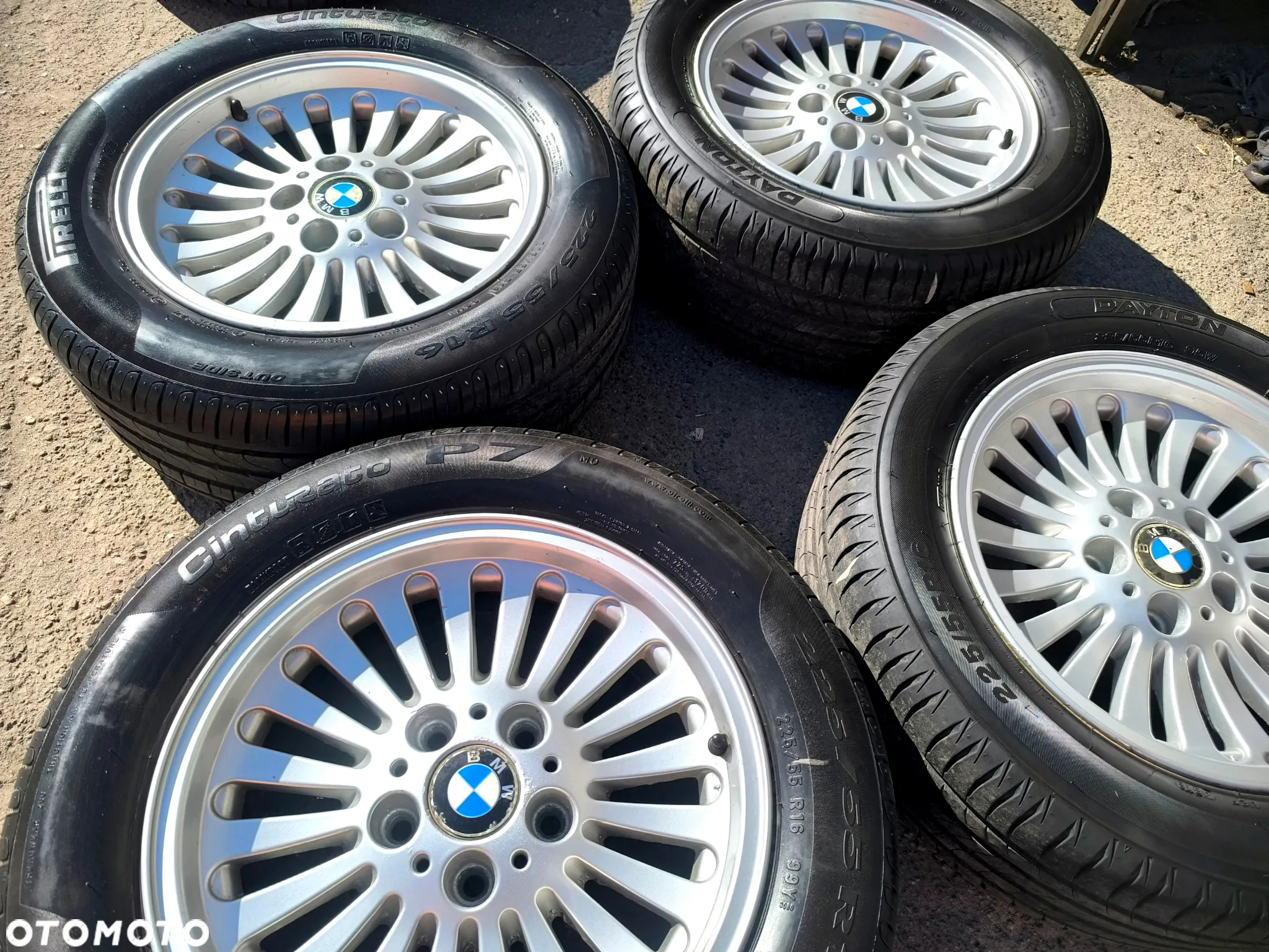 5x120 Felgi Aluminiowe Alufelgi 16 Koła Letnie Lato BMW SERIA 3 E90 E91 F30 F31 5 E34 E39 E60 E61 ET20 7 E38 Legnica ALU-RAD VW T5 STYLING WZÓR 33 225/55 - 4