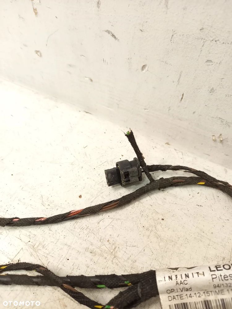 Infiniti Q50 Q 50 wiązka instalacja pdc zderzaka przedni przód - 2