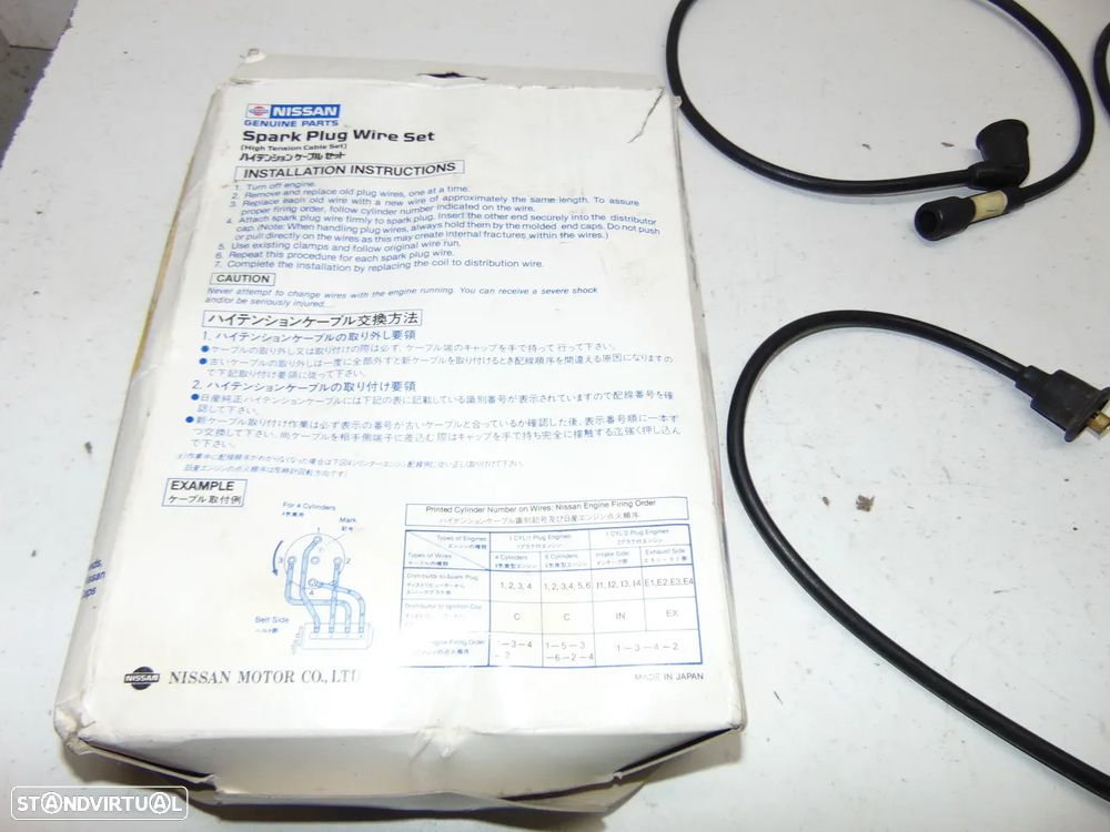 Datsun 240Z/Nissan cabos velas - 8