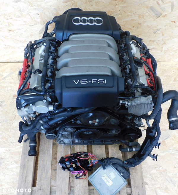 KOMPLETNY BENZYNOWY SILNIK AUDI A6 C7 A7 2.8 FSI CHV IDEALNY KOMPUTER