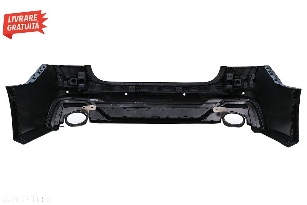 Bara Spate cu Difuzor si ornamente evacuare Audi A7 4K8 Sportback (2018-up) RS Des- livrare gratuita - 6