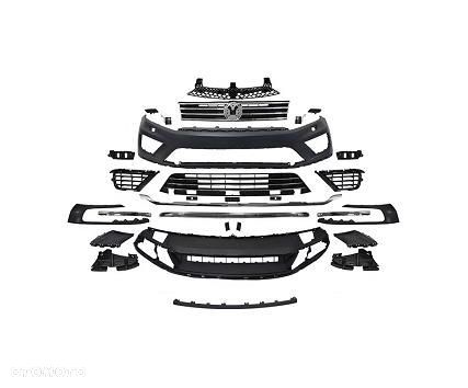 VW TOUAREG (7P5) 2010 - 2014 PRZEDNI ZDERZAK (inne części: listwa błotnik grill lampa osłona drzwi) - 1