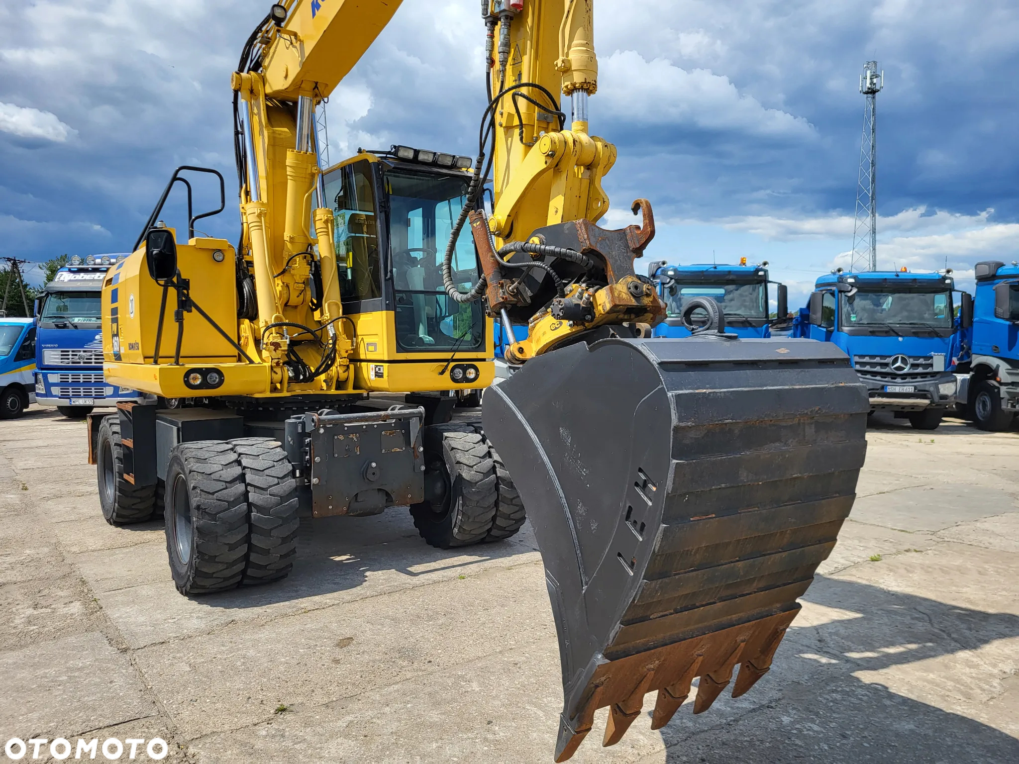 Komatsu PW 160 -10 spr z Niemiec - 8