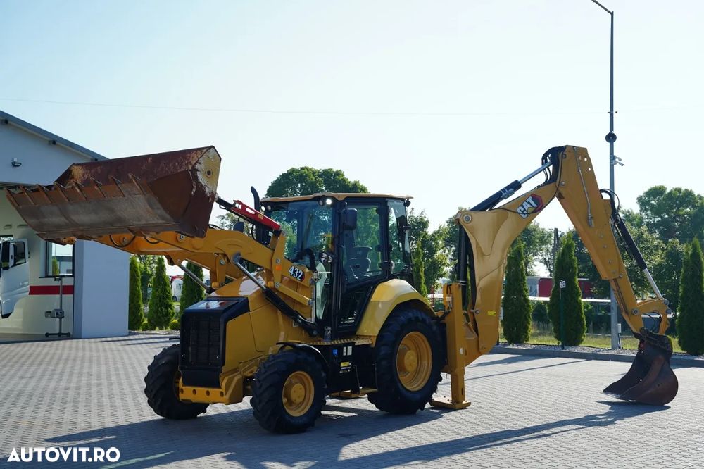Cat 432 F / BULDOEXCAVATOR / 1.800 ORE / AER CONDIȚIONAT / - 2