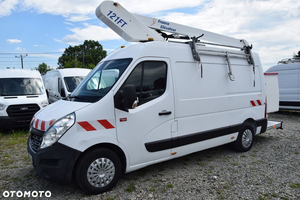 Renault MASTER ​*L2H2​*2.3DCI​​*FT121​*AKTUALNY UDT​*ZAREJESTROWANY​*PODNOŚNIK KOSZOWY​*ZWYŻKA​*8 - 2