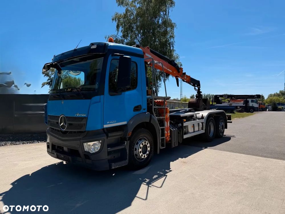 Mercedes-Benz ANTOS 2533 6x2 + HDS ATLAS sterowany pilotem | EURO 6 | 144 000 KM - 4