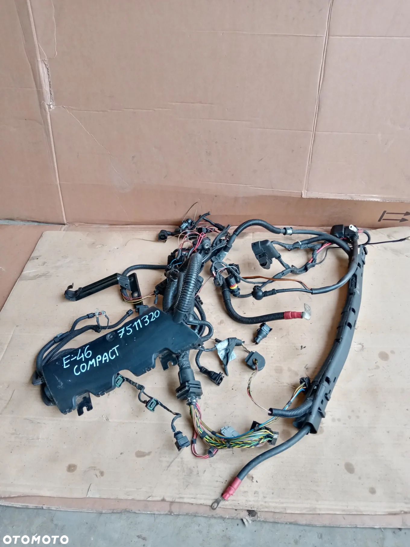 Wiązka instalacja silnika BMW 3 E46 1.8 7511320 - 1