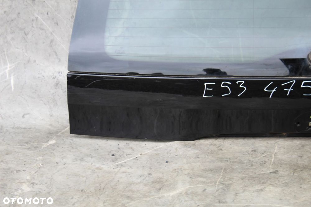KLAPA BAGAŻNIKA BMW X5 E53 475 BLACK SAPPHIRE ORG LAKIER - 2
