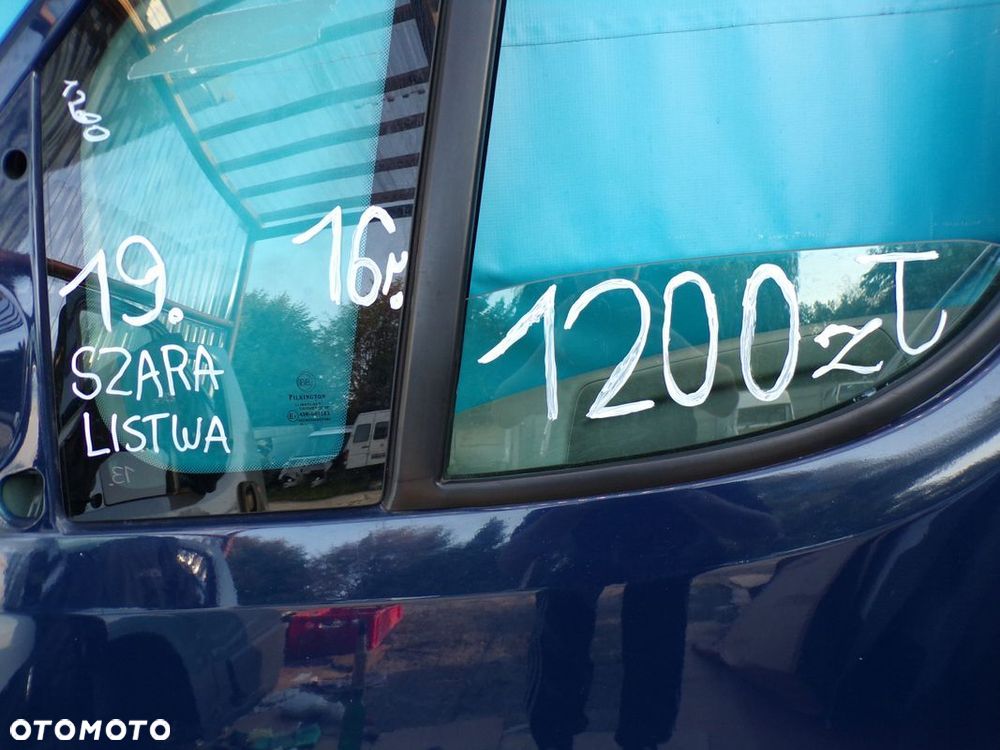 DUCATO JUMPER BOXER drzwi przednie przód LEWE kolor GRANAT - 2