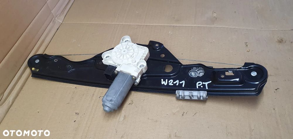 Mechanizm podnośnik szyby prawy tył Mercedes E-Klasa W211 A2118202442 A2117300246 - 2