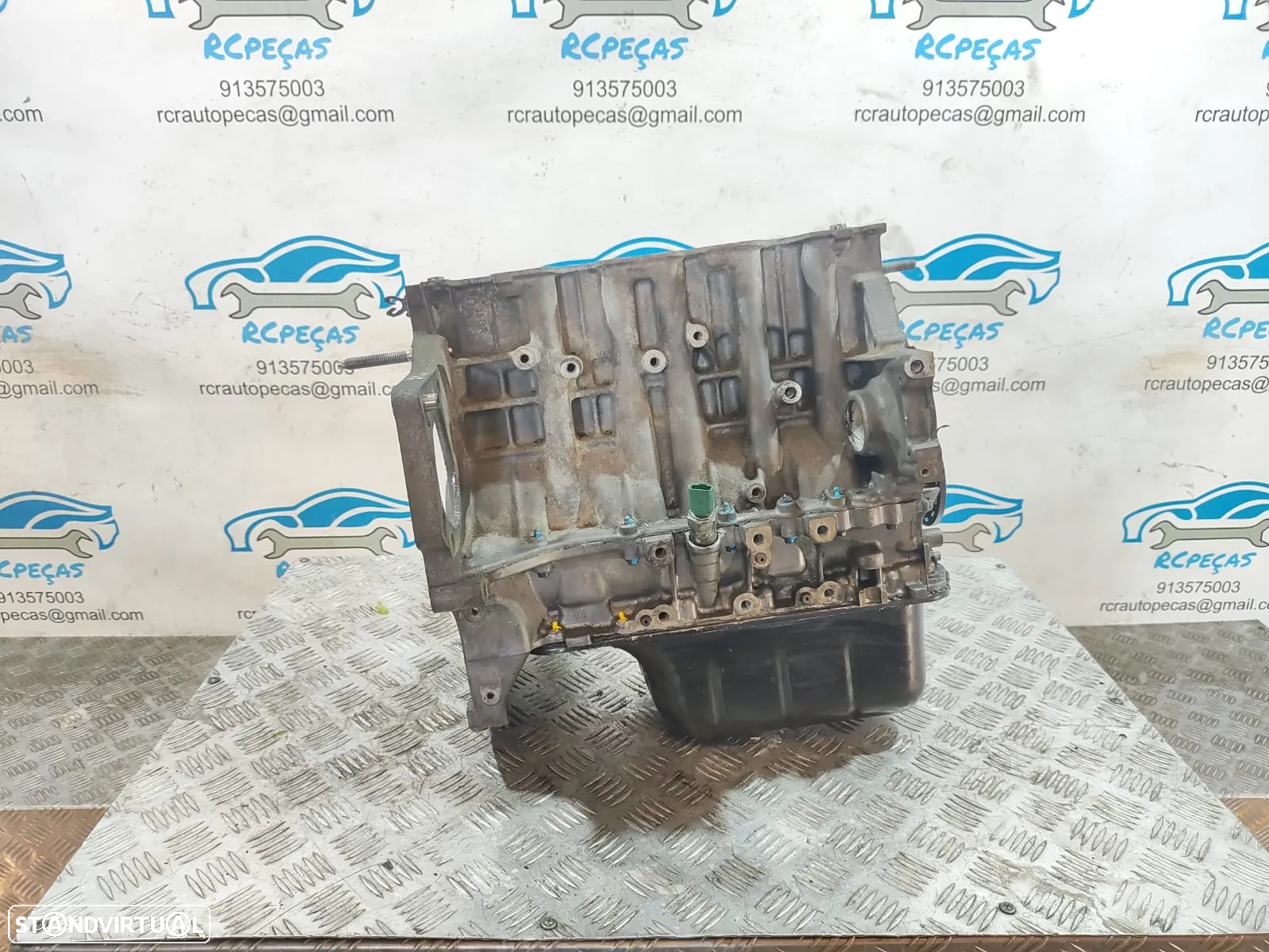 Bloco Motor Armado Completo PSA 9HX 9HZ 1.6 HDI - 7
